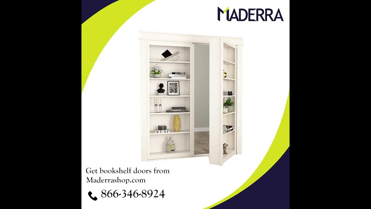 You can now purchase your hidden bookshelf doors from