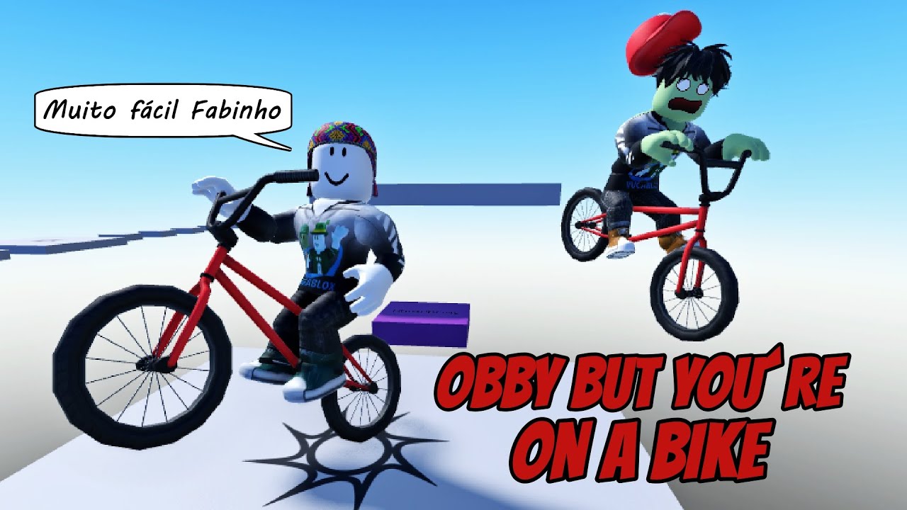 ROBLOX: Jogo Divertido de Obby na Bike ! 