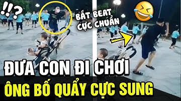 Đưa con đi chơi, nghe tiếng nhạc ông bố NGỨA NGHỀ quẩy cực sung, quên luôn NHIỆM VỤ vợ giao | TÁM TV
