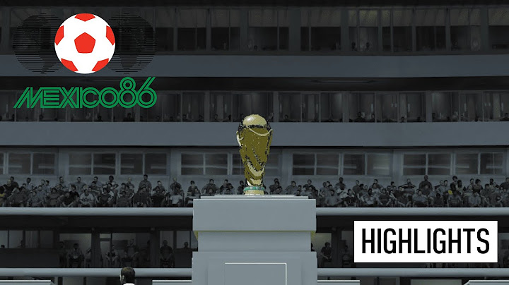 1986 World Cup FINAL Match Highlights | Showdown for glory!