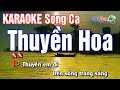 Karaoke || Thuyền Hoa - Song Ca || Nhạc Sống Duy Tùng