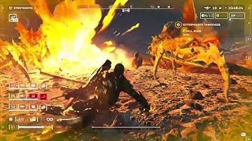 Sword + Ballistic Shield Build - Terminid Gameplay - Helldivers 2