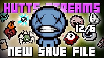 New Save File - Blue Baby Greed Run - Hutts Stream 12/6