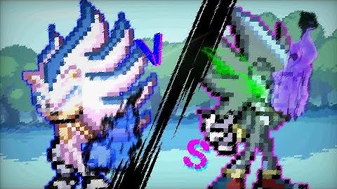 Mephazo vs Seelonic Black (StickNodes Sprite Animation)