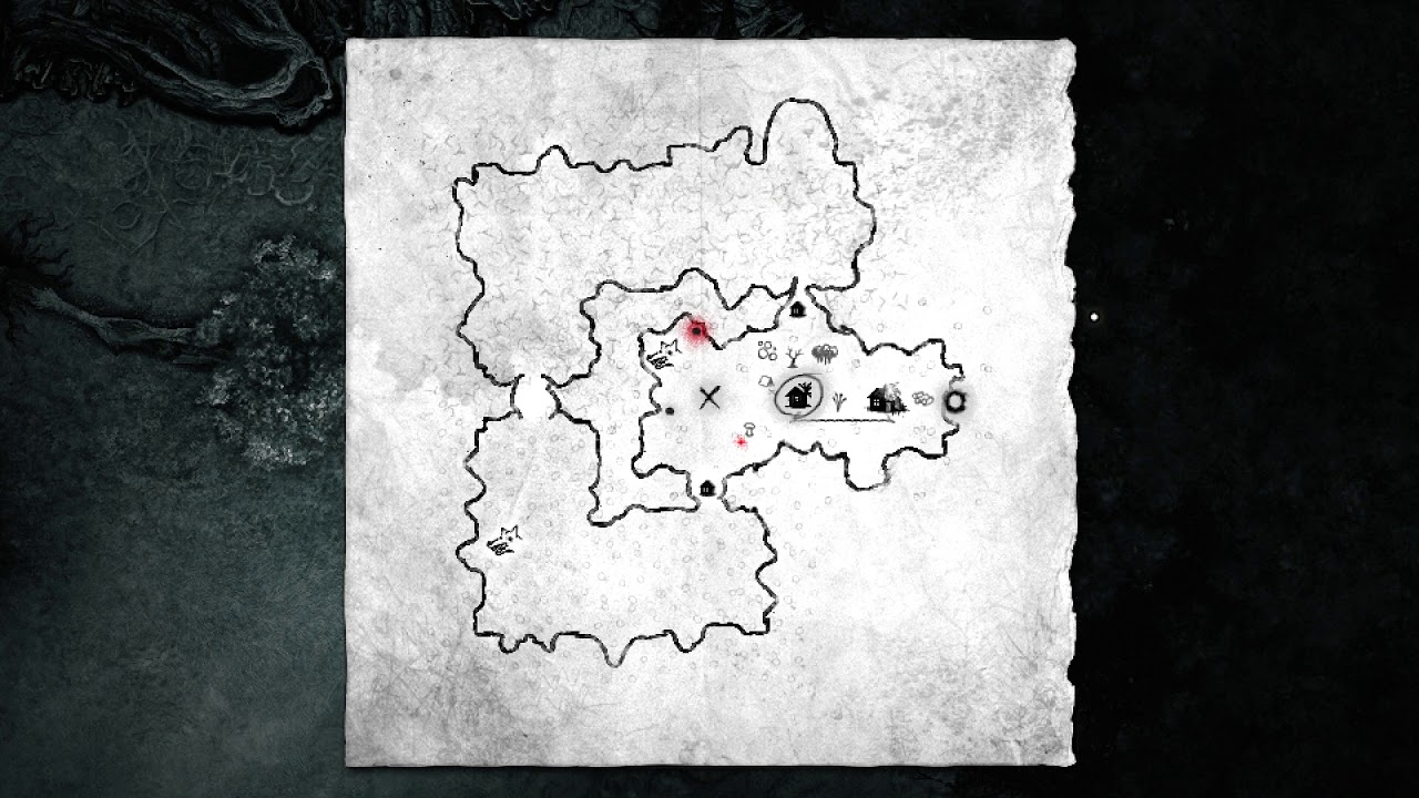 Полная карта darkwood