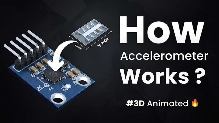 How Accelerometer ADXL335 Works ? | 3D Animated 🔥