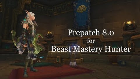 Beast Mastery Hunter BFA Prepatch 8.0 Guide
