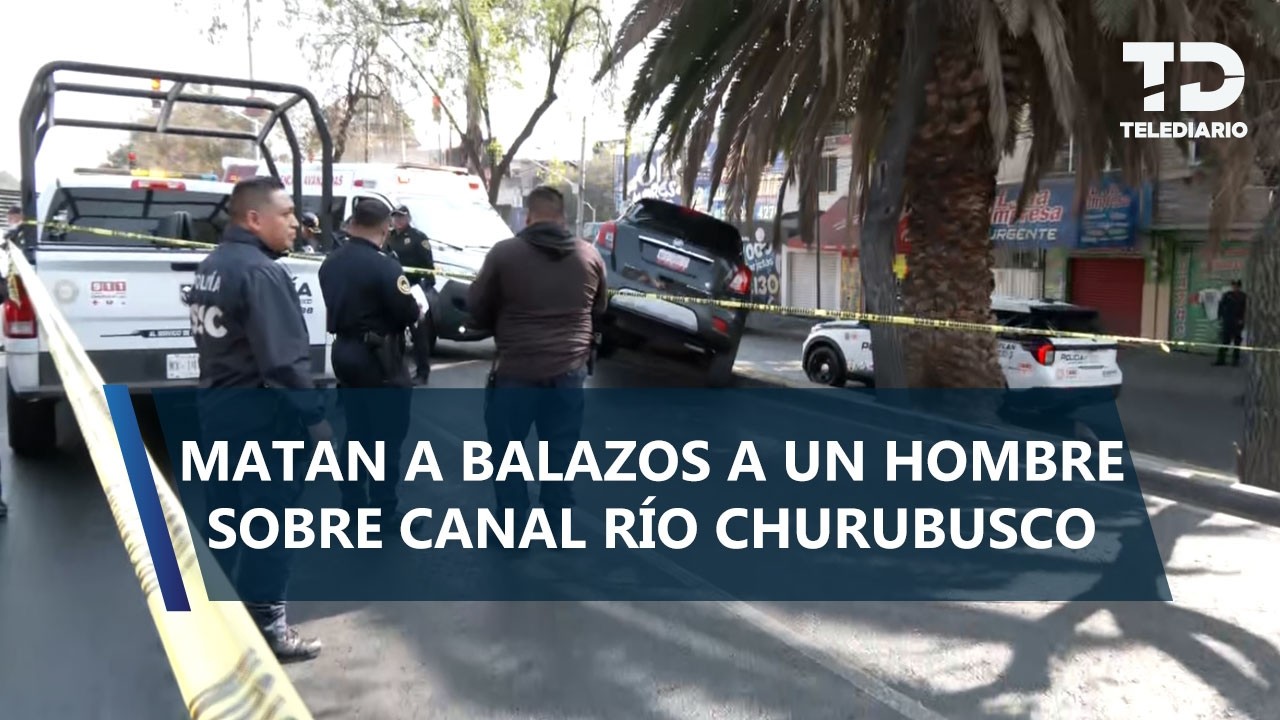 Hombre es asesinado a balazos sobre canal Río Churubusco en Iztacalco ...