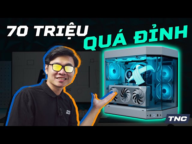 PC Gaming 70 triệu phong cách Alienware cực đẹp với vỏ Hyte Y60