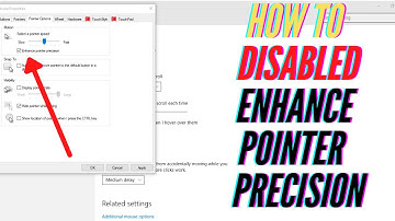 How to Disable Enhance Pointer Precision in Windows 10 | 2021 | Sira Academy