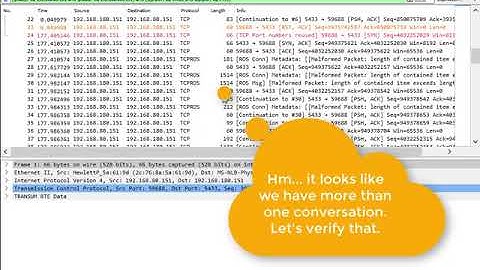 Wireshark Tip #11: Conversation Filter and Stream Index