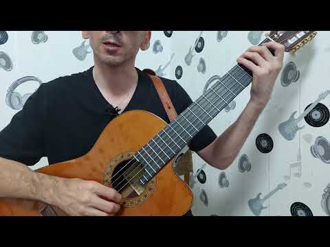Аппликатура правой руки в гаммах, пассажах, аккордах. Урок №16 // Школа игры на классической гитаре.
