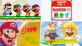 Evolution of 100% Completion Rewards in Mario Games (1986 - 2021)