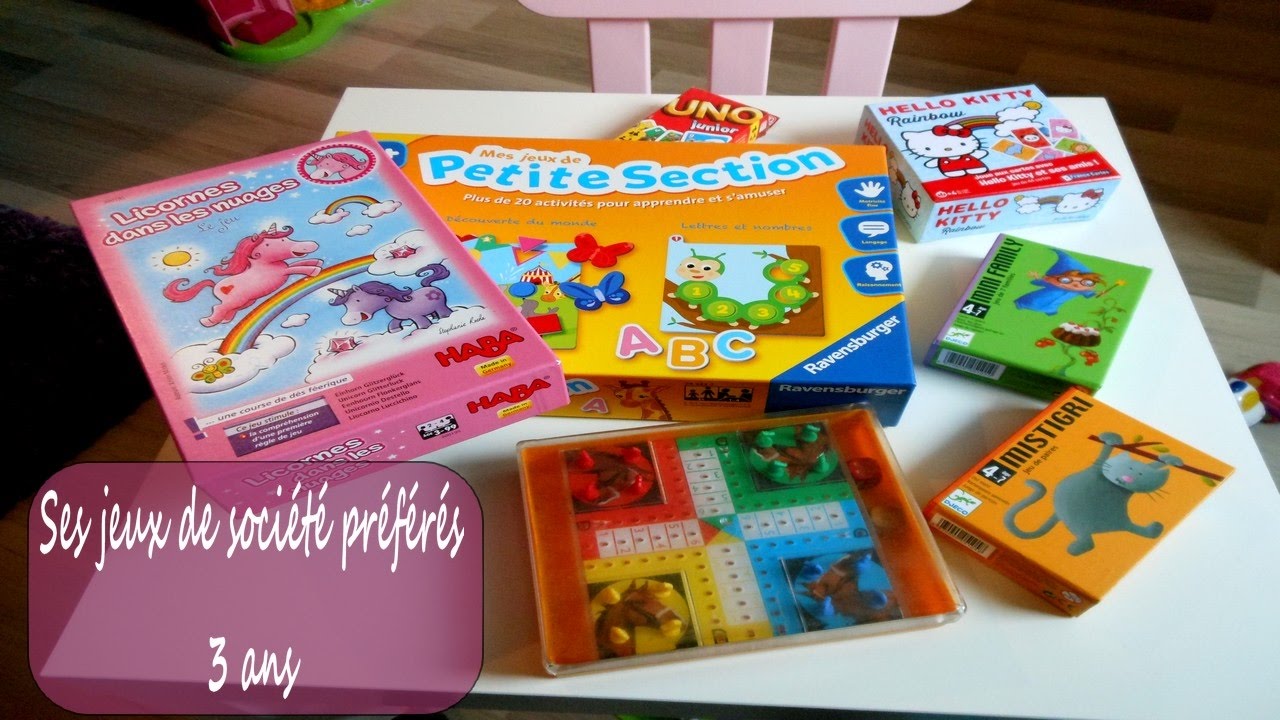 Jeux de société maternelle : les préférés des enfants - With a love like  that - Blog lifestyle & LOVE