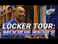 Locker Tour: Mookie Betts, Los Angeles Dodgers