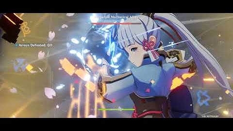 Clear the Thunder Sojourn Last Stage (Automatorn Front) | Genshin Impact