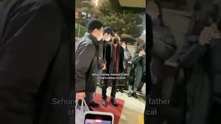 when #EXO sehun meeting chanyeo's father 🥺 screenshot 4
