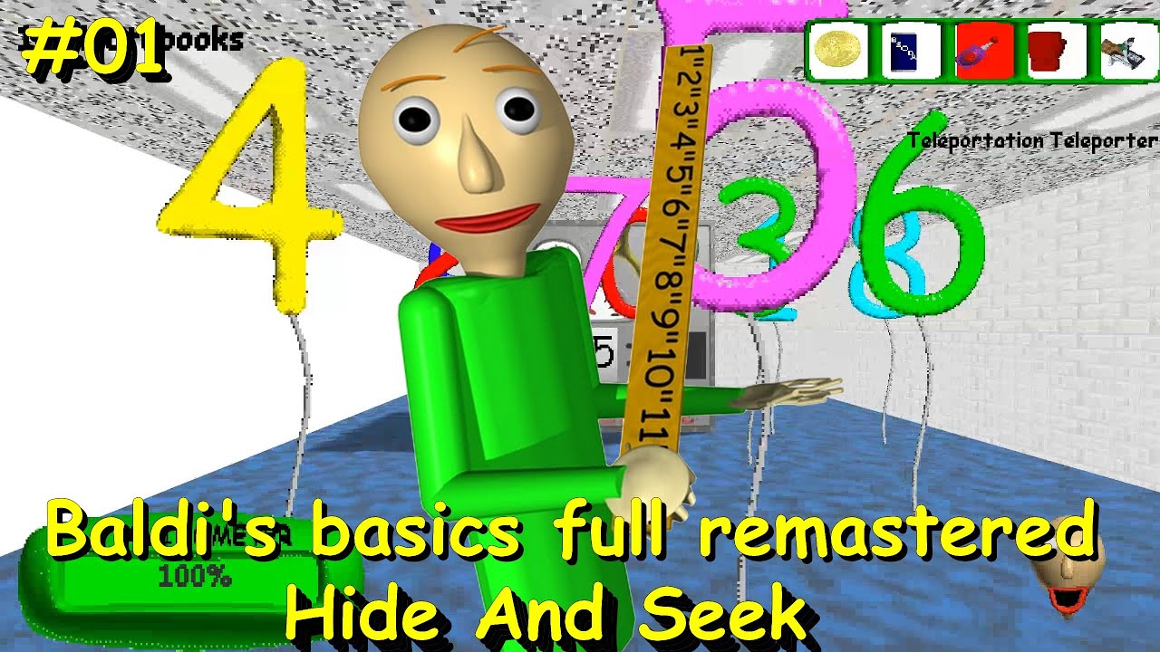 Baldi's basics full remastered [Baldi's Basics] [Mods]