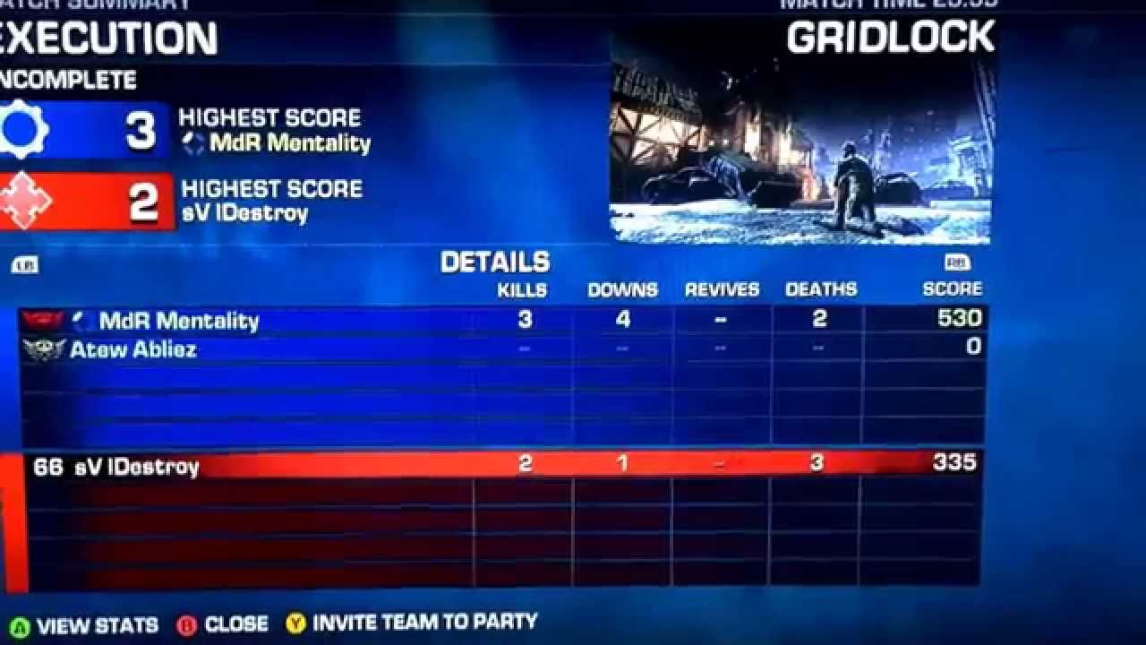 Wichy vs sV lDestroy gb singles last host