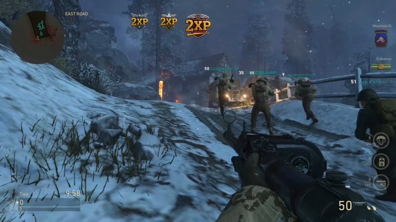 Call of Duty WW2 Multiplayer Gameplay - YouTube