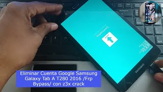 Quitar cuenta google Samsung Galaxy Tab A (7.0, 2016)  SM-t280