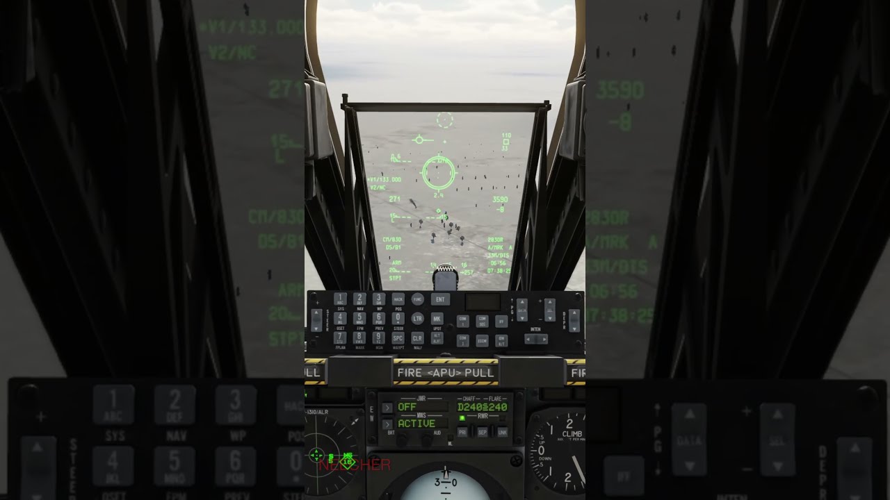 DCS A 10C II TACTICS Gun Pipper Digital Combat Simulator