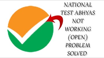 How To Solve National Test Abhyas App Not Working/Not Open Problem|| Rsha26 Solutions
