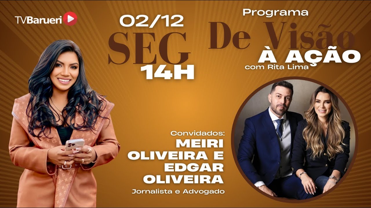 De Visão À Ação  – Com Rita Lima | 02/12