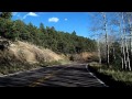 Downhill Drive from the top of Pike's Peak, Colorado: Dashcam