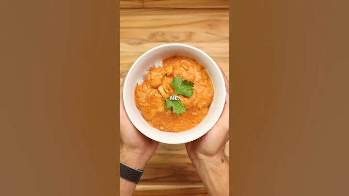 Butter chicken is a scam #food #cooking #foodasmr #recipe