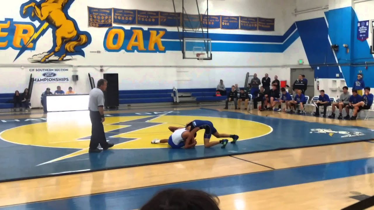 Noah Villalobos Charter Oak Wrestling 2016 YouTube