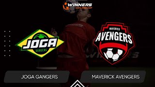 Winners Goal Pro Cup. Joga Gangers - Maverick Avengers 09.05.24. Second Group Stage. Group Winners