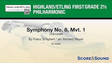 Symphony No. 8, Mvt. 1, arr. Richard Meyer – Score & Sound