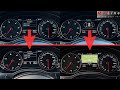 Audi a6 with mmi 3g my2013  activation of map display on instrument cluster