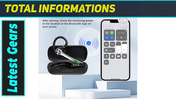 HEIBAS Bluetooth Headset: Unstoppable Calls, Amazing Comfort!