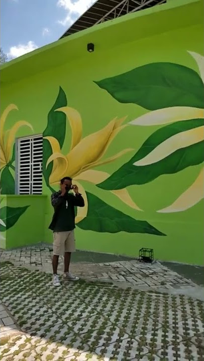 tropical mural 3 dimensi bungong jeumpa