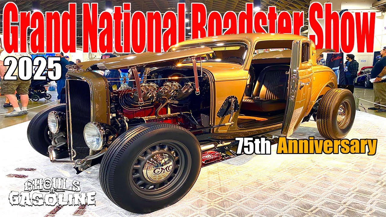 2025 Grand National Roadster Show Celebrates 75 years [4K]