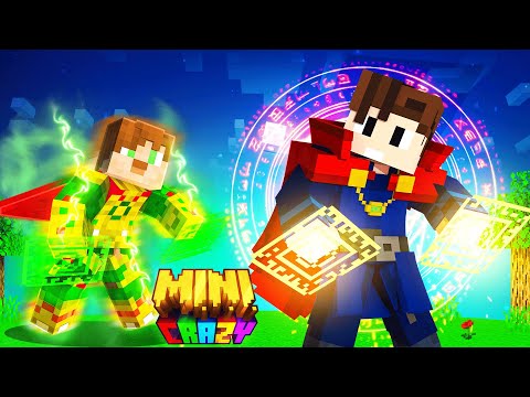 KÖTÜLERLE BİRLİKTE DOKTOR STRANGE YAPIYORUZ! - Minecraft Mini Crazycraft