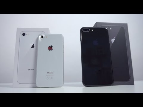 iPhone 8 & 8 Plus UNBOXING - ein würdiger Nachfolger? - YouTube