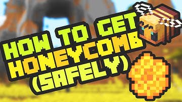 How to Get Honeycomb in Minecraft (Without Getting Stung) - Survival 2020