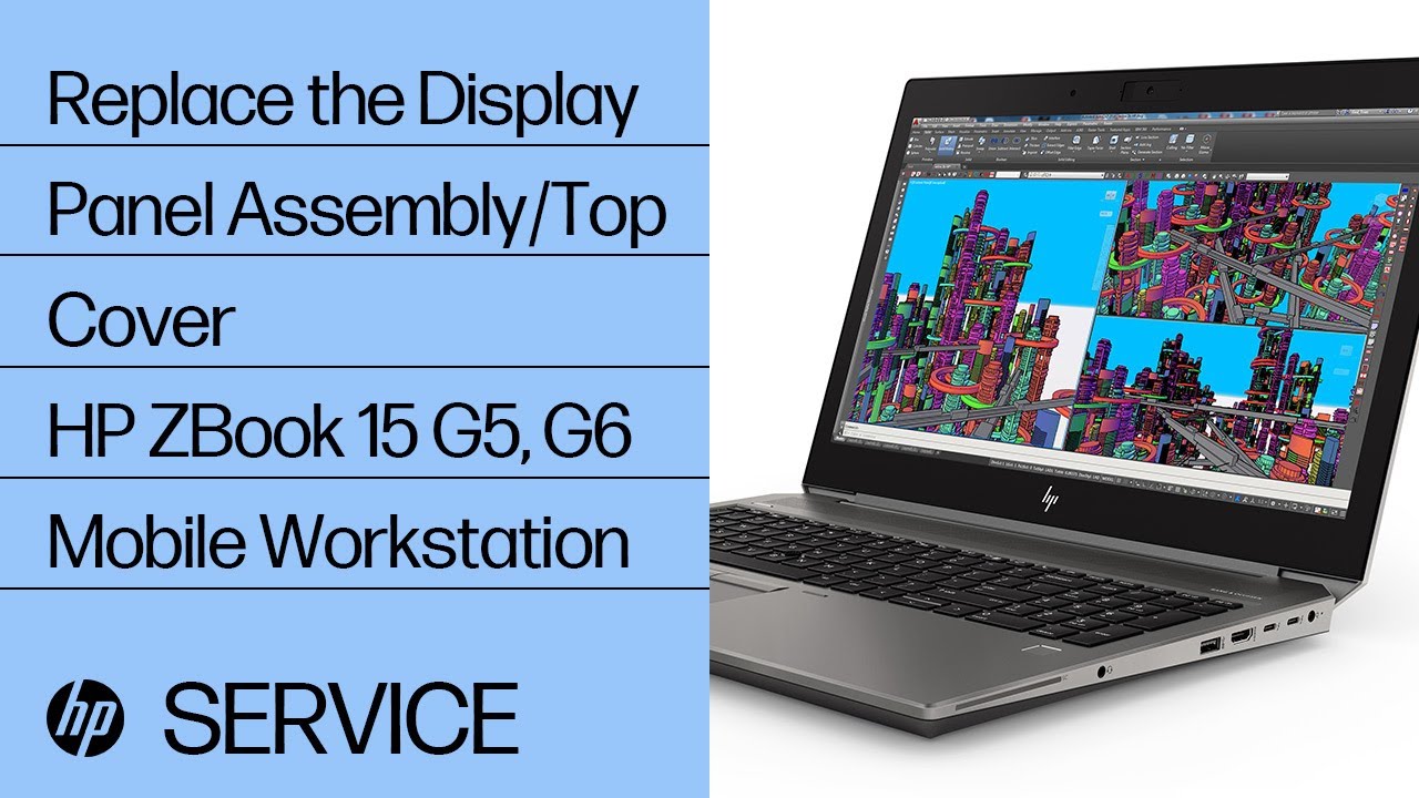 HP ZBook 15 G5, G6 Mobile Workstation 