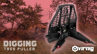 Digging Tree Puller by Virnig Manufacturing | Attachment for Skid Steers