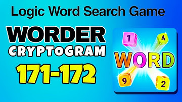 WORDER Logic Word Search Game level 171 172