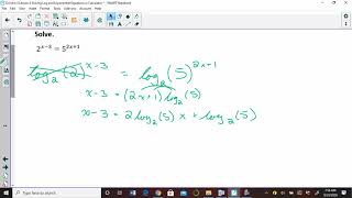 Solving Exponential Equations with a Calculator