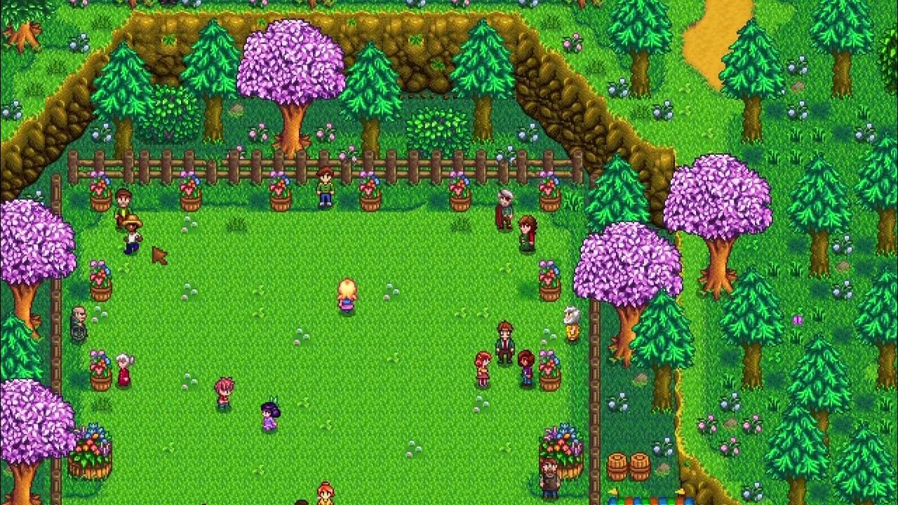 How to pick a partner in Flower Dance Stardew Valley YouTube