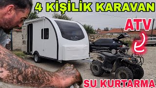 4 KİŞİLİK YENİ KARAVAN~SU KURTARMA OPERASYONU~ÇEŞMELER KURUYOR MU ? KOYUN HASTA (YILAN MI ? SOKTU)