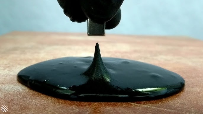 Monster magnet meets magnetic fluid 