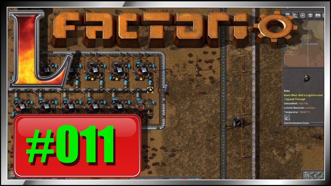 Es läuft... | Factorio Modpack Folge 011 | Let`s Play Deutsch - YouTube