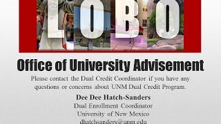 UNM Dual Orientation Video 2016