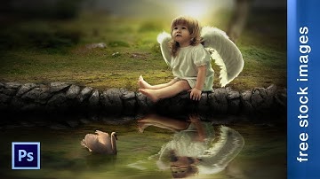 Photo Manipulation Photoshop Tutorial | water reflection